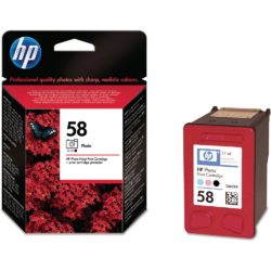 Hp 58 Ink Cartridge, Photo (Black, Light Cyan, Light, Magenta) Single Pack, C6658AE